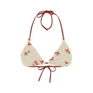 Fendi Women Printed Stretch Nylon Bikini Top